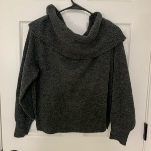 Off the shoulder sweater